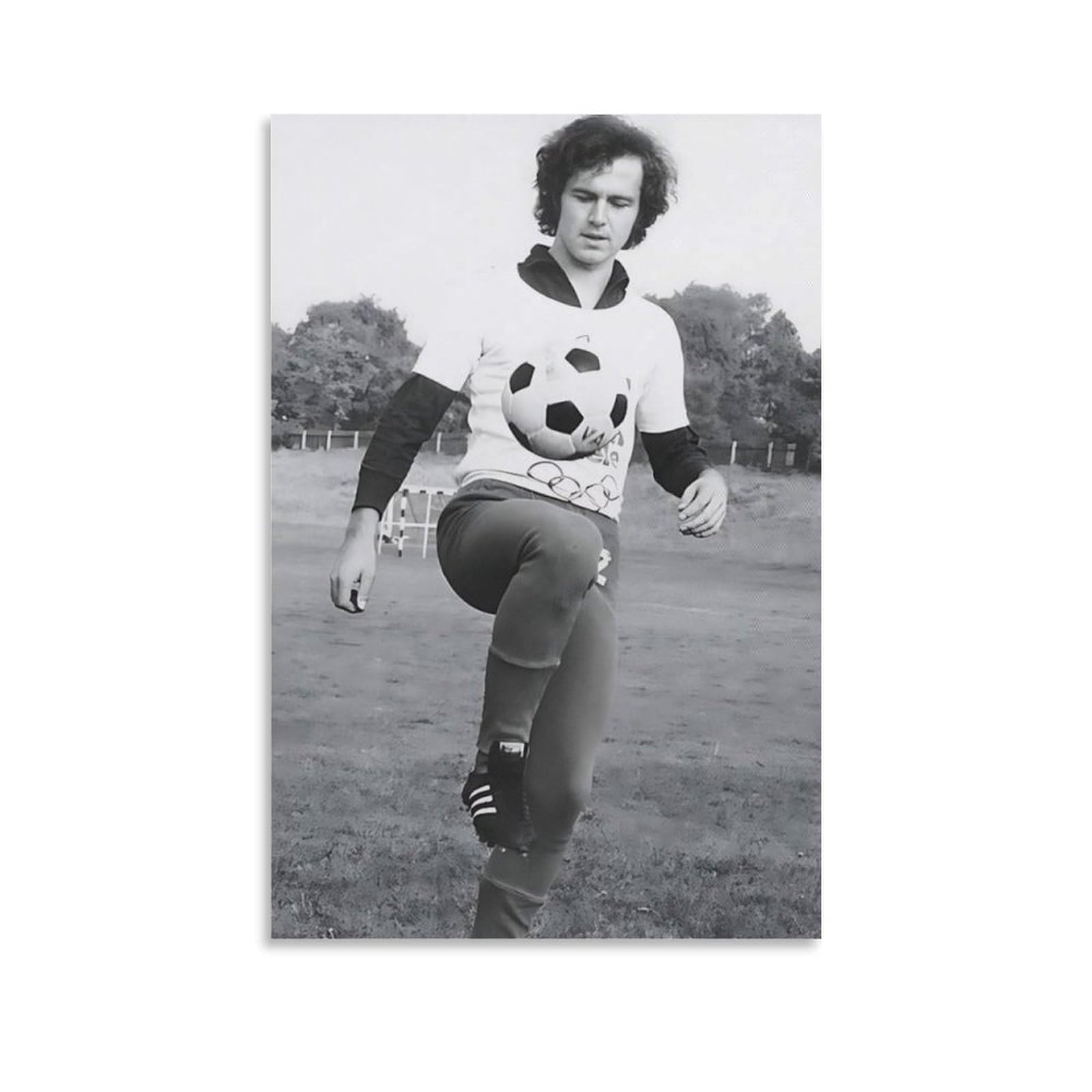 FCOIN Franz Beckenbauer Canvas Poster Canvas Art Poster And Wall Art Picture Print Modern Family Decor Posters 24x36inch(60x90cm)