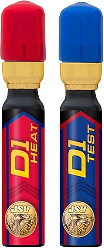 ASP Insertos para spray de pimienta Metro o Sport Defender, incluye 1 calor y 1 spray de prueba