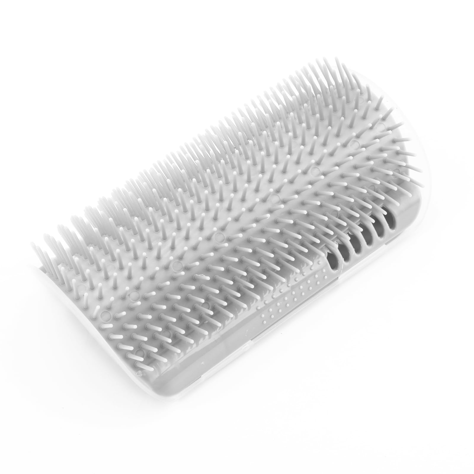 Softer Self Groomer brushes, Cat Corner Groomer brushes, Self Grooming Cat Brush for Long & Short Fur Kitten Cats Dogs（grey） - image 2