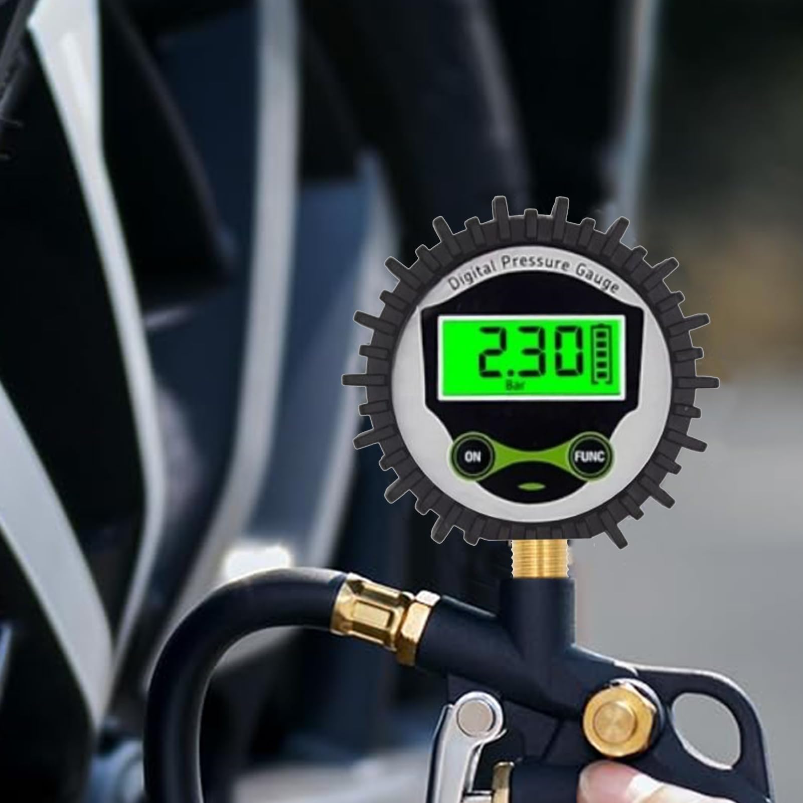 Manometri per pressione pneumatici,Manometro per pneumatici,Manometro digitale accurato per pneumatici per auto - Misuratore di pressione dei pneumatici Manometro della pressione dei pneumatici con al