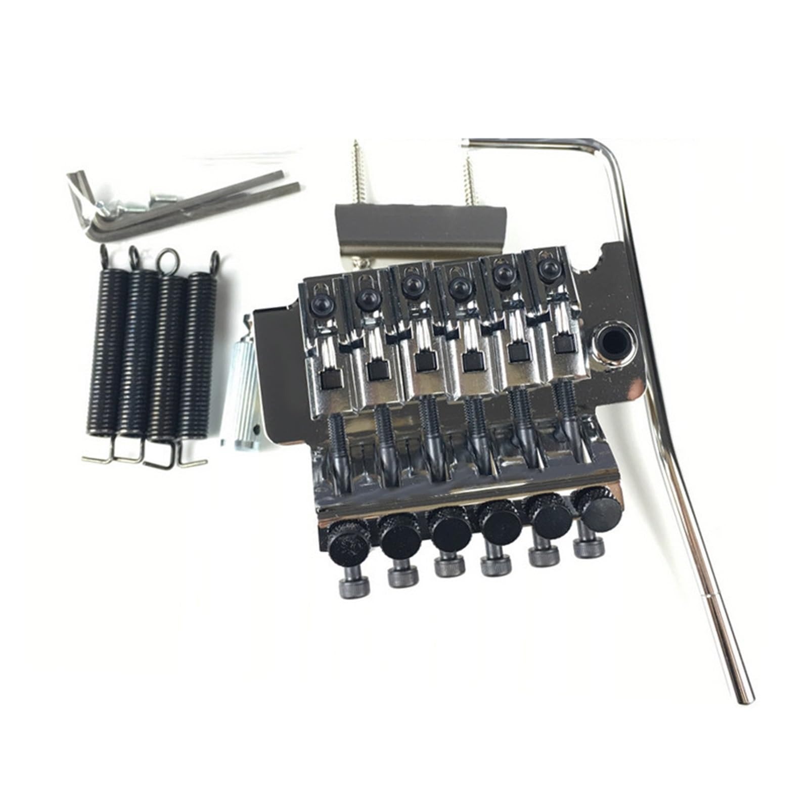 Guitarra Eléctrica Doble Trémolo Puente Vibrato Adecuado Para Principiantes Accesorios De Instrumentos | Puente de guitarra(Type2)