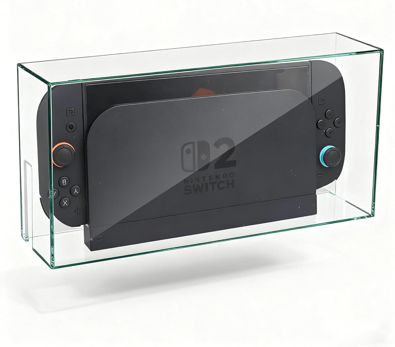 Housse Anti-poussière Transparente pour Nintendo Switch 2, pour Switch et pour Switch OLED – Anti-Rayures, étanche, étui de Protection Transparent et boîte d’Affichage