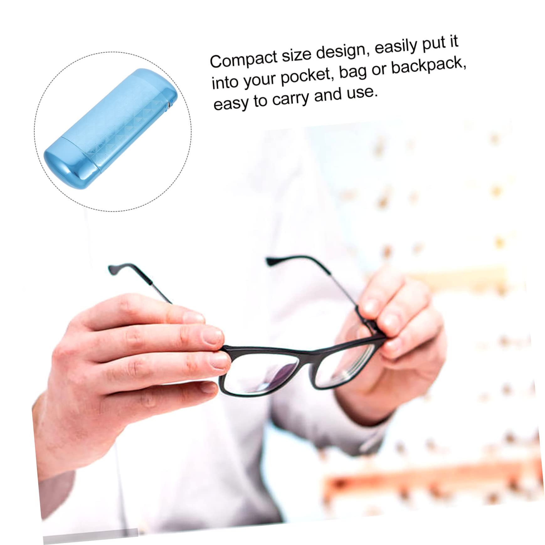 2 Pièces Étui À Lunettes À Coque Rigide Lunettes De Étui Rigide Lunettes De Étui Rigide Conteneur Lunettes Étui Rigide Conteneur Lunettes Étui De Protection Lunettes