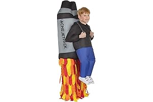 Adorable Kid's Costume: Embark on Inflatable Jetpack Adventures!