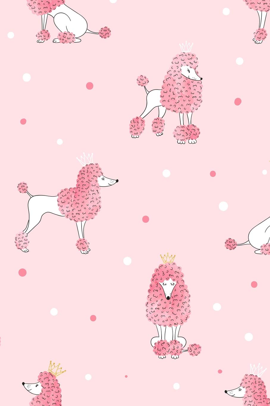 Poodle Notebook: Blank Lined Journal, Softcover (6x9 inches) with 120 Pages