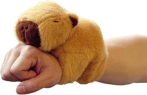 Miniatura 2 de Capybara - Lindo juguete de peluche, pulsera Kawaii Capybara de peluche, regalo para niños, niñas, adultos, San Valentín, cumpleaños, regalo (B)