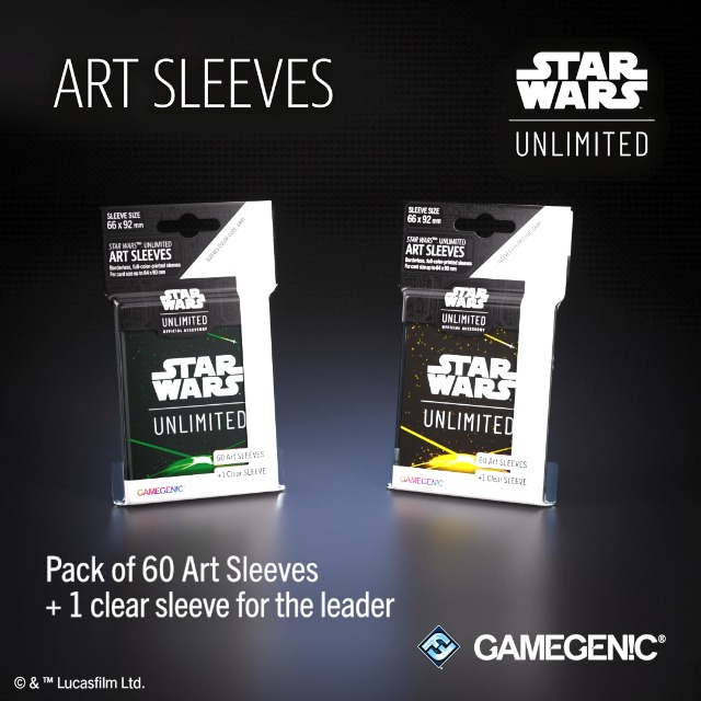 jamaica card sleeves Gamegenic - Star Wars: Unlimited Art Sleeves - Secrets of Power main image 1