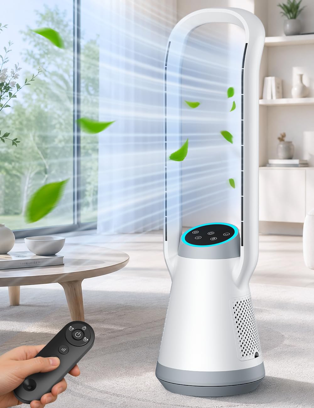 fancole 35 Bladeless Tower Fan