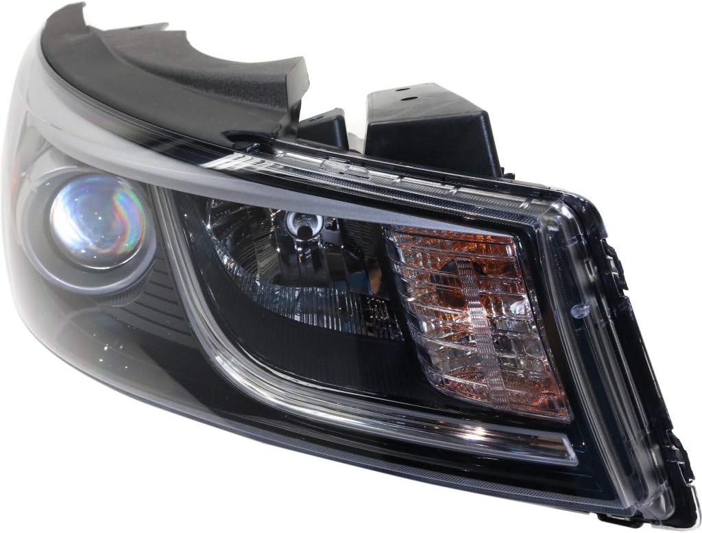 CarLights360 For Kia Sedona 2015 2016 2017 2018 Headlight Assembly Passenger Side DOT Certified | KI2503181 | 92102 A9110