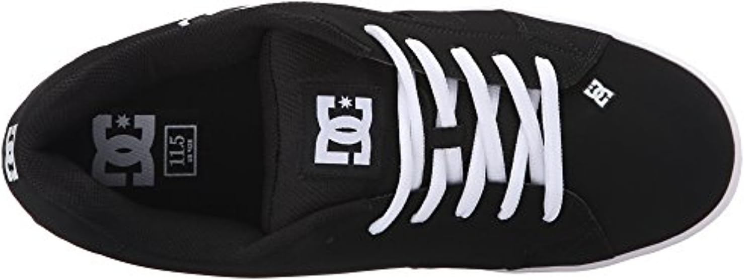 DC Mens Net Low Top Lace Up Casual Skate Shoe Sneaker - Image 9