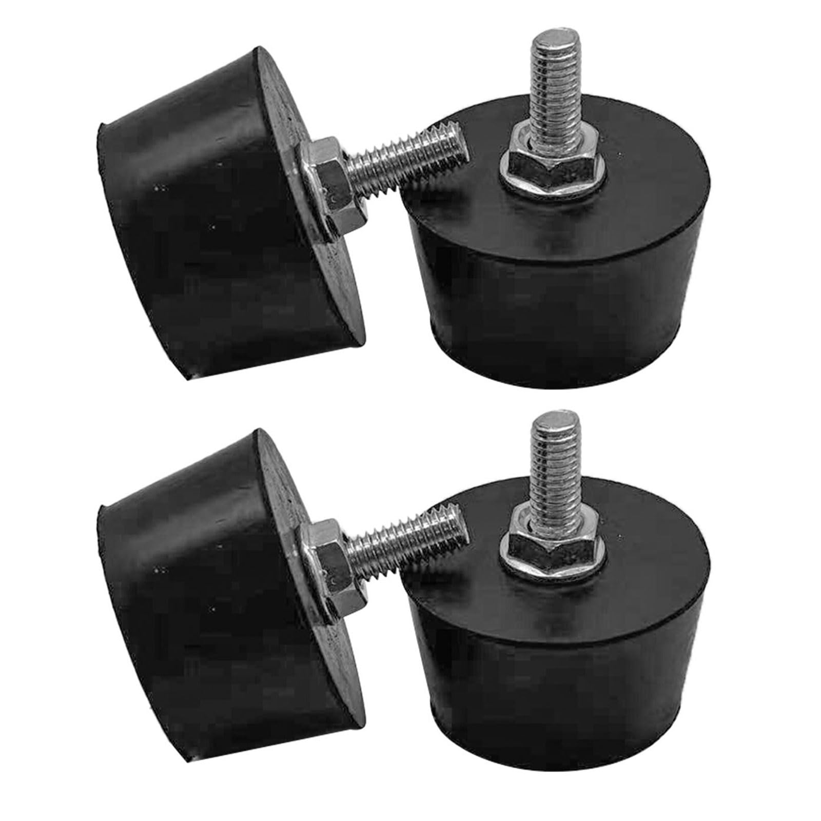 4Pcs Heavy Duty 6Mm Rubber Feet for Air Pumps and Compressor Machine Noise Reductions Vibrations Isolator Pad Air Compressor Rubber Feet & Anti Vibrations Pad
