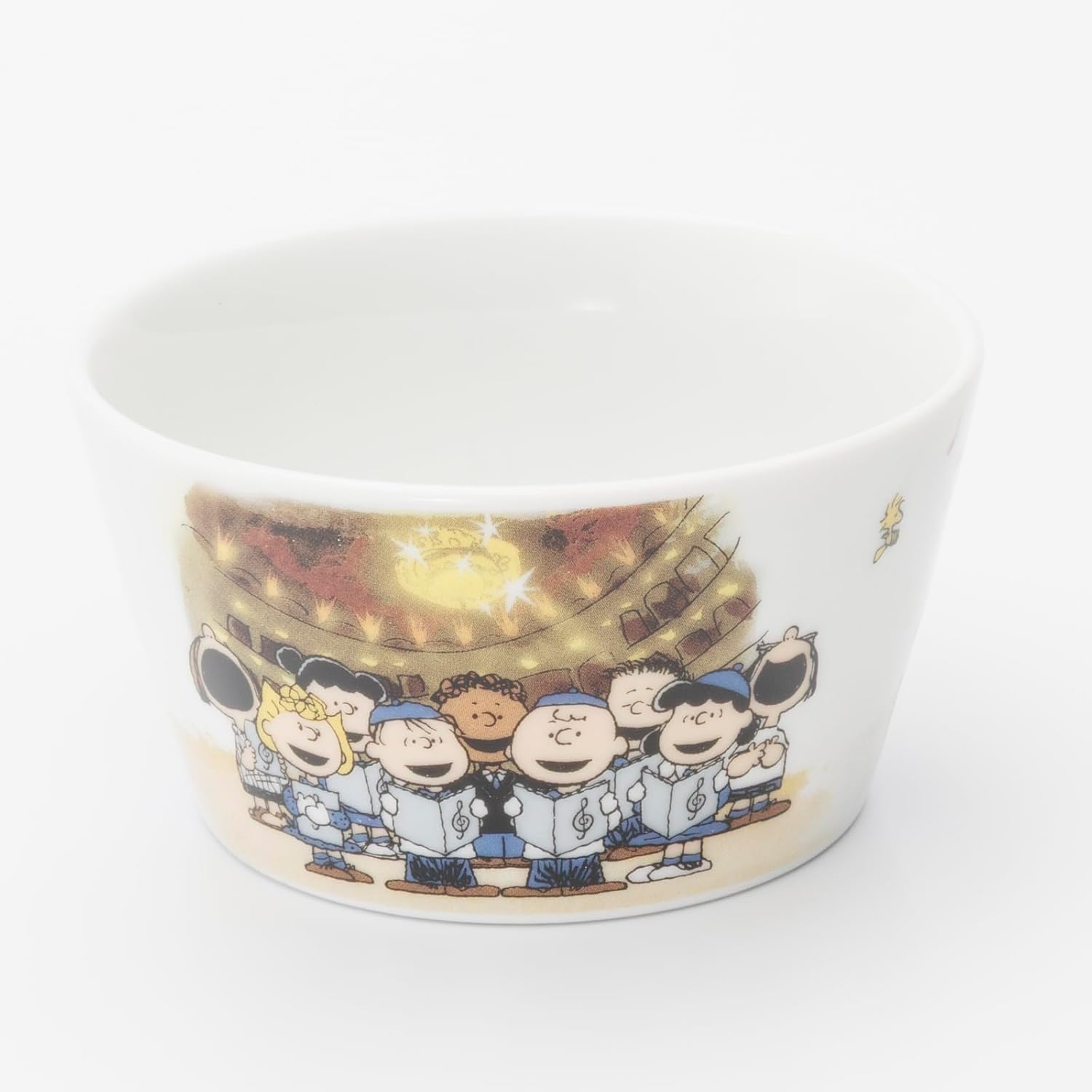Peanuts 88410 Snoopy World Travel, Vienna Small Salad Bowl, Plate with Lid, Diameter Approx. 4.3 x Height 2.4 inches (11 x 6 cm), Microwave, Dishwasher Safe, Made in Japan