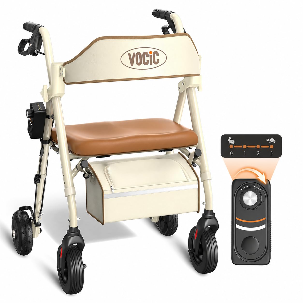 Amazon.com: VOCIC Z63 Walkers for Seniors with Seat, Adjustable