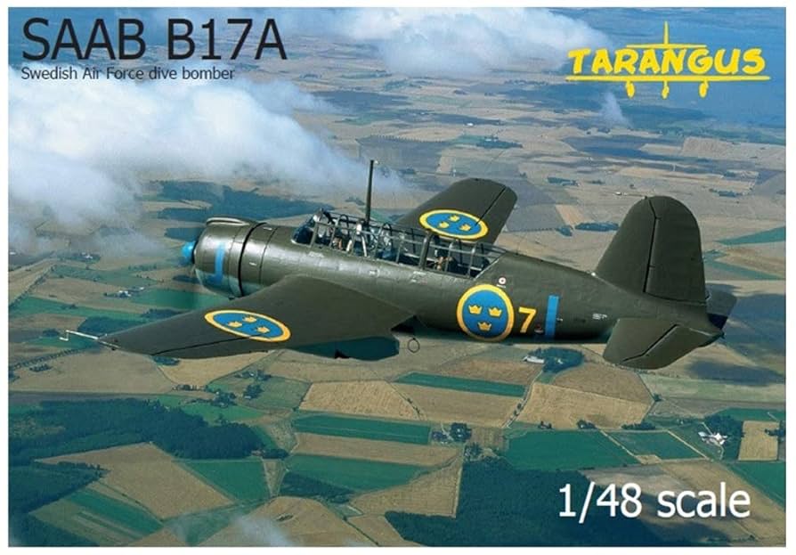 Amazon | タラングス 1/48 スウェーデン空軍 サーブ B17A 急降下