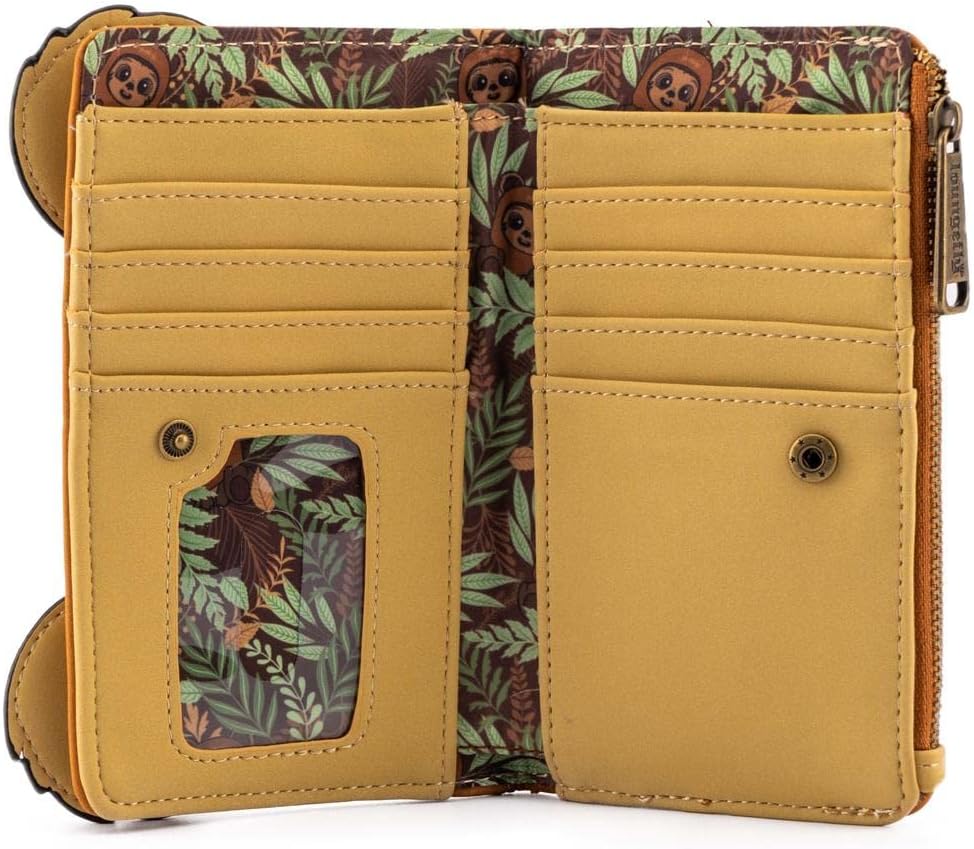 Loungefly Star Wars Wicket Ewok Cosplay Faux Leather Wallet - Image 3