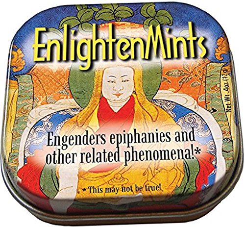 The Unemployed Philosophers Guild Enlighten Mints - 1 Small Tin 1.75 x 1.75