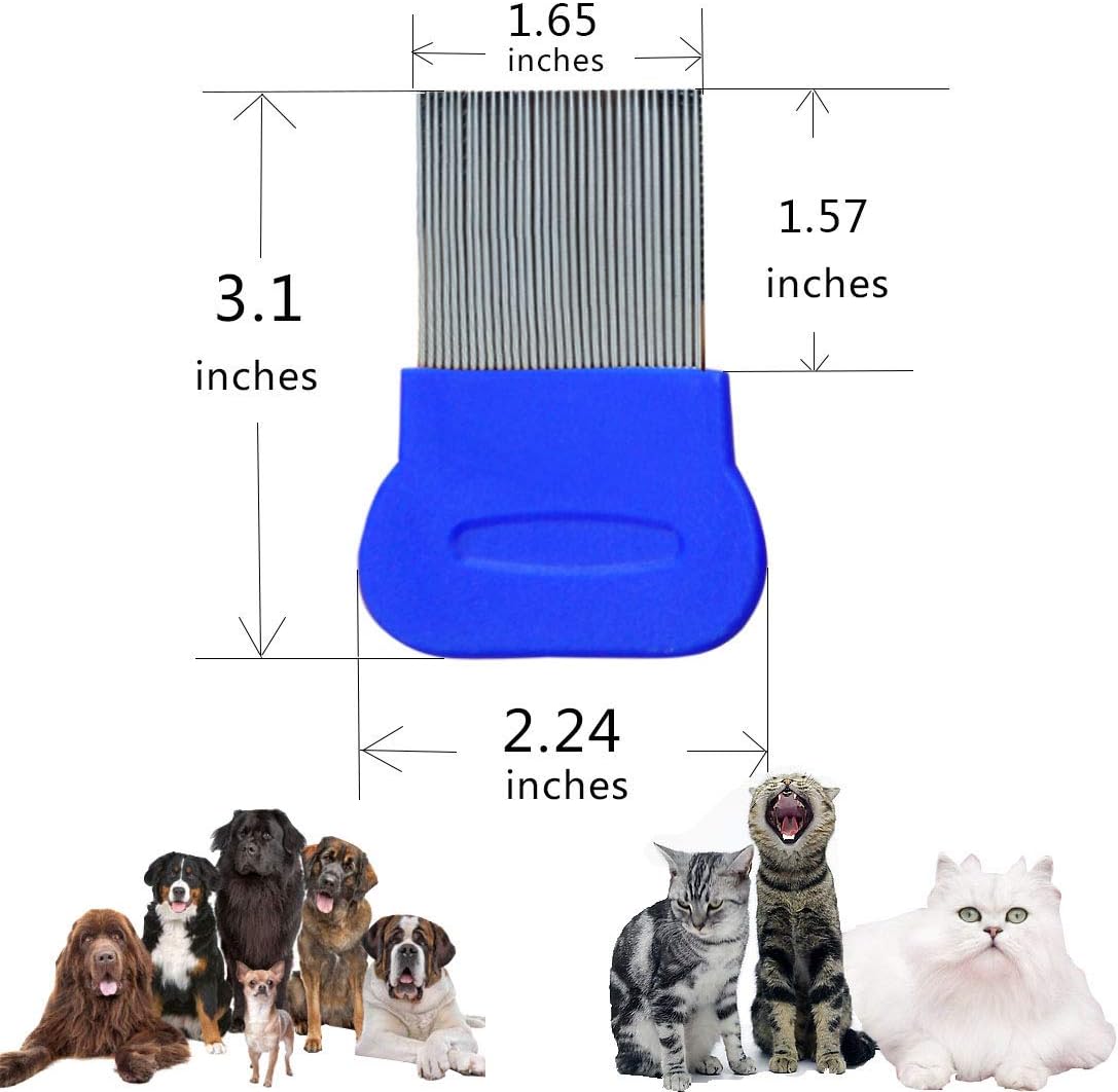 3 Pcs Cat Dog Comb, Comb Loose Hair Grooming Tool
