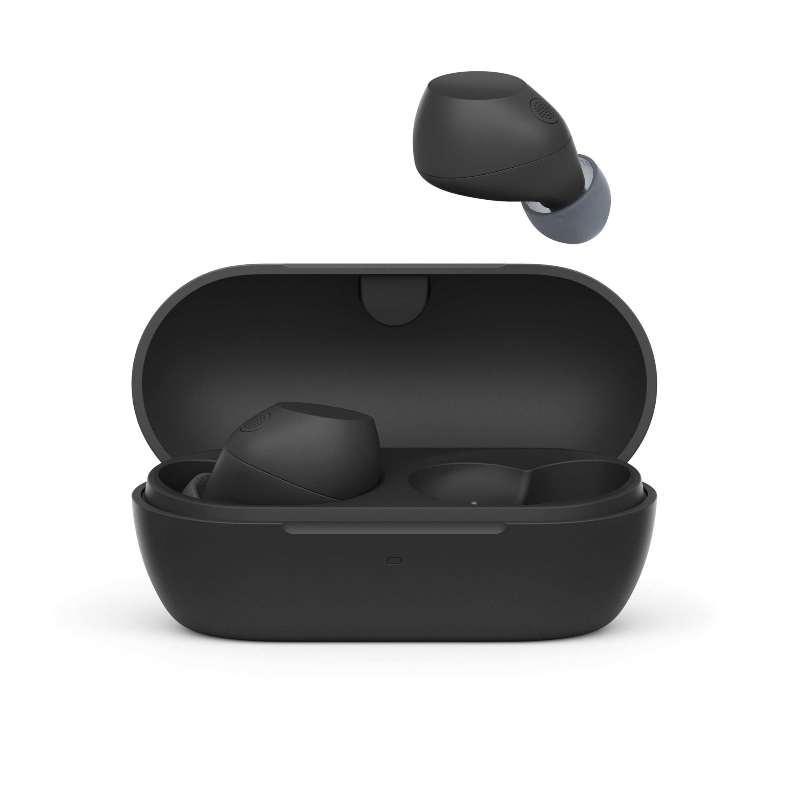true wireless earphones con anulldoni in nero cancelletto suono
