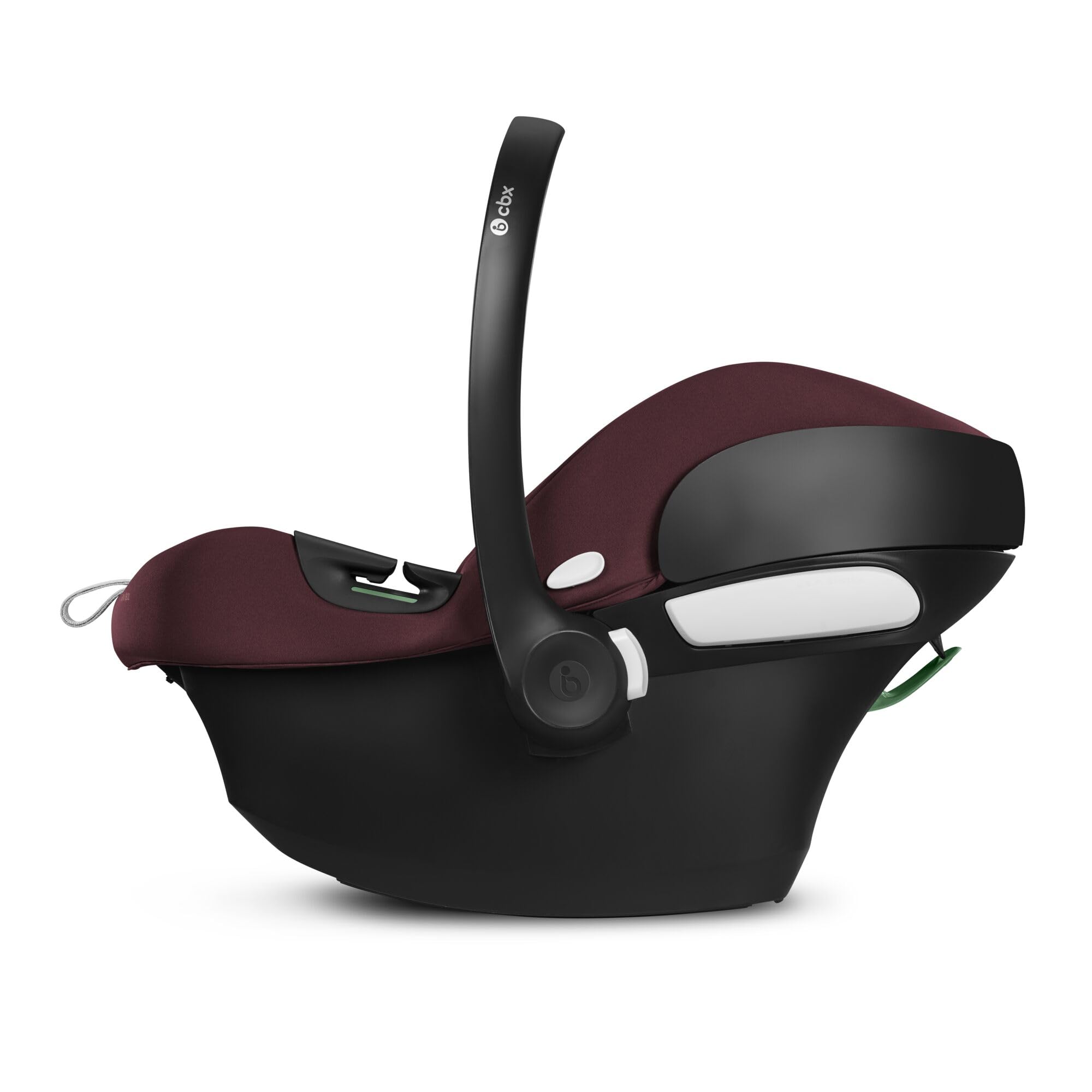 CYBEX Coque Aton B2 i-Size, De la naissance à environ 24 mois, Max. 13 kg, Coussin Réducteur pour Nouveau-né inclus, Compatible SensorSafe, Dynamic Red