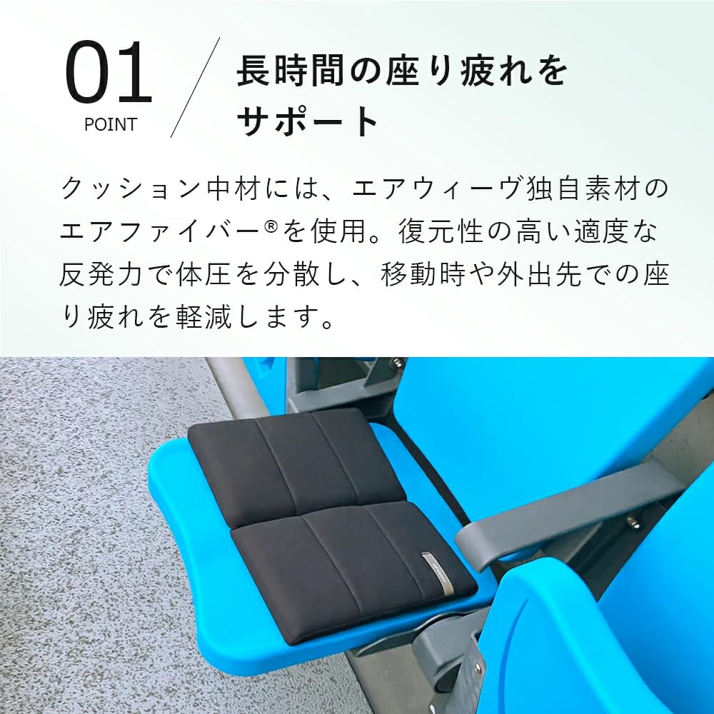 Amazon.co.jp: エアウィーヴ キャリークッションmini お尻が痛く