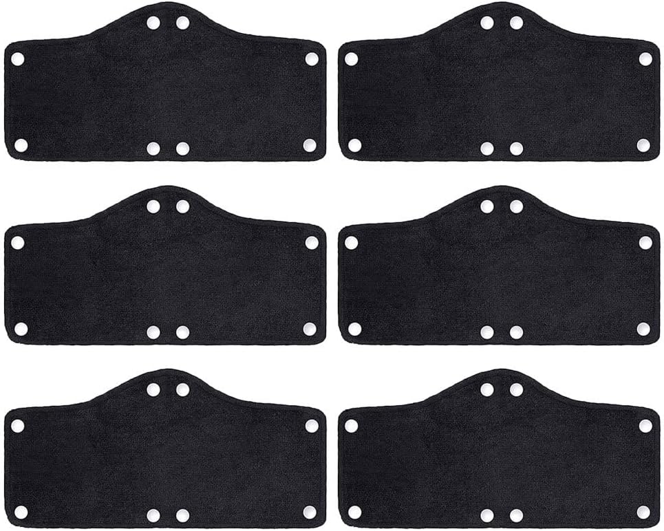6pcs Washable Hard Hat Sweatbands Comfortable Helmet Liners for Men Breathable Cotton Padding Sweat Protection for Construction Workers
