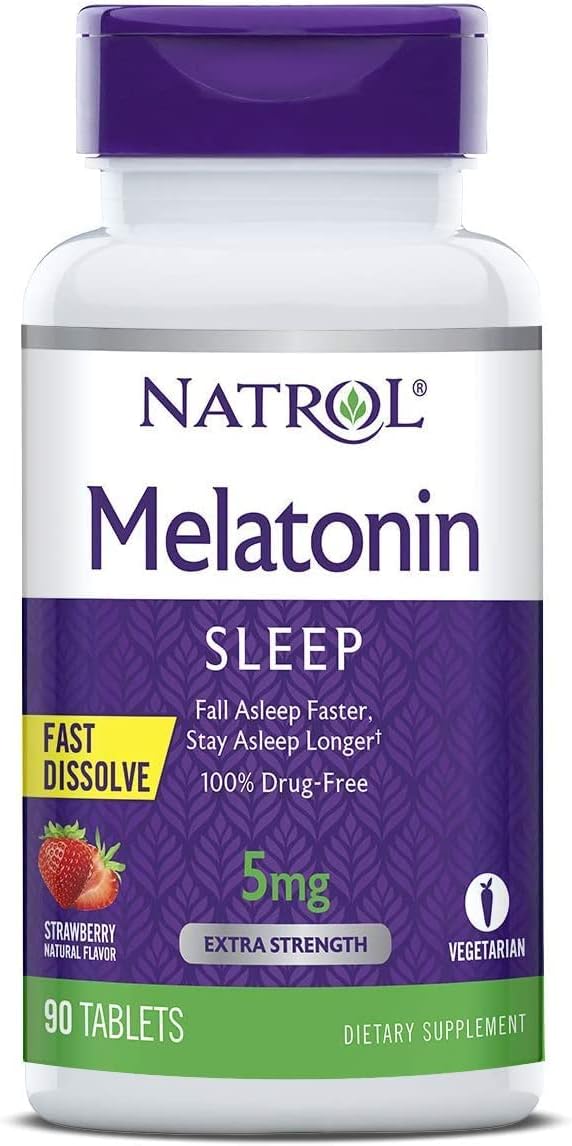 Melatonin Fast Dissolve 5 mg 90 Tabs (3 - Pack)