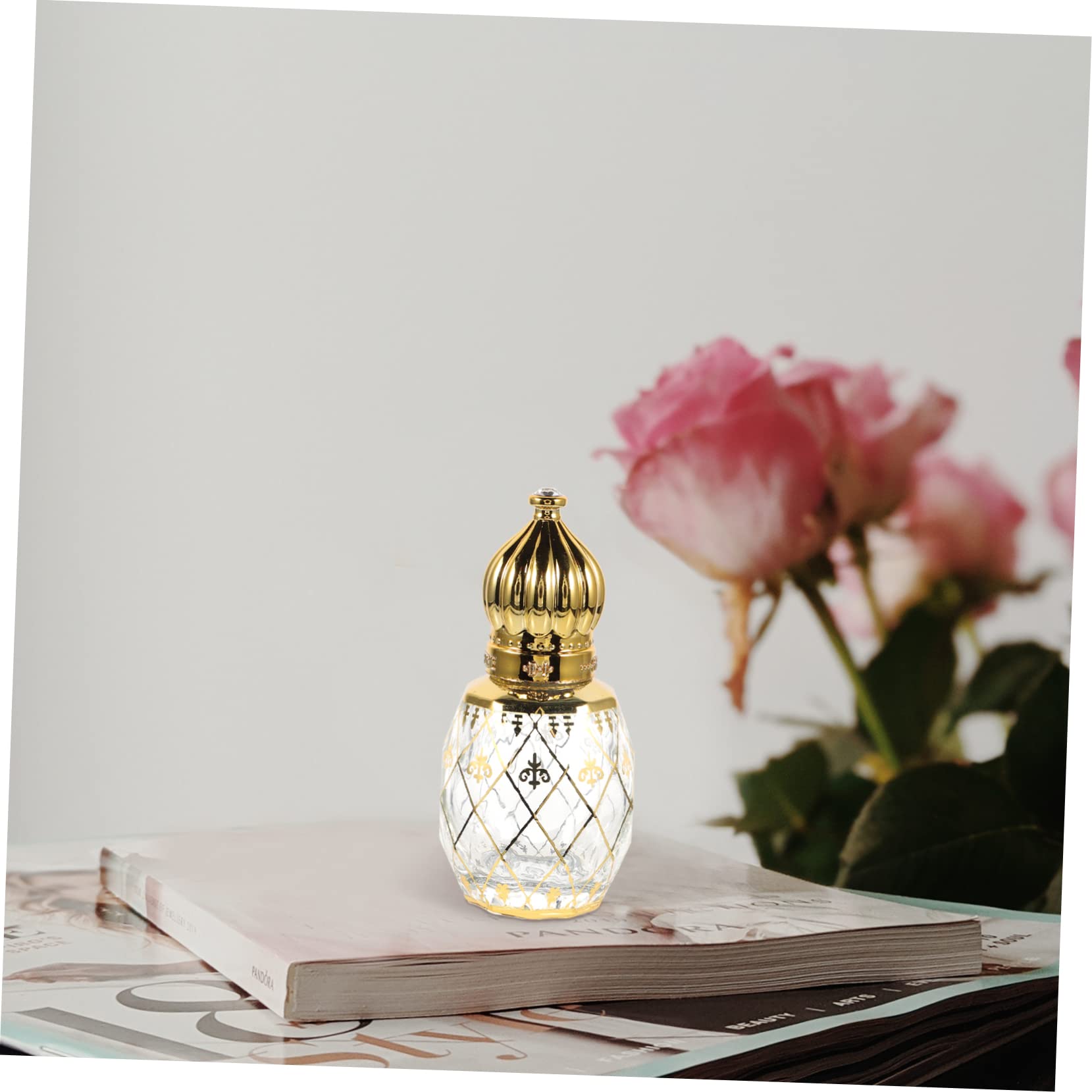 Amazon.co.jp: TOPPERFUN 電鍍彫刻精油オンボトル 中東風ヴィンテージ