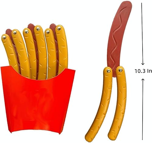 Miniatura 2 de RMISODO 2 piezas de juguete para ansiedad con forma colorida y novedosa, fabricado con tecnología de impresión 3D, resistente y duradero, juguete