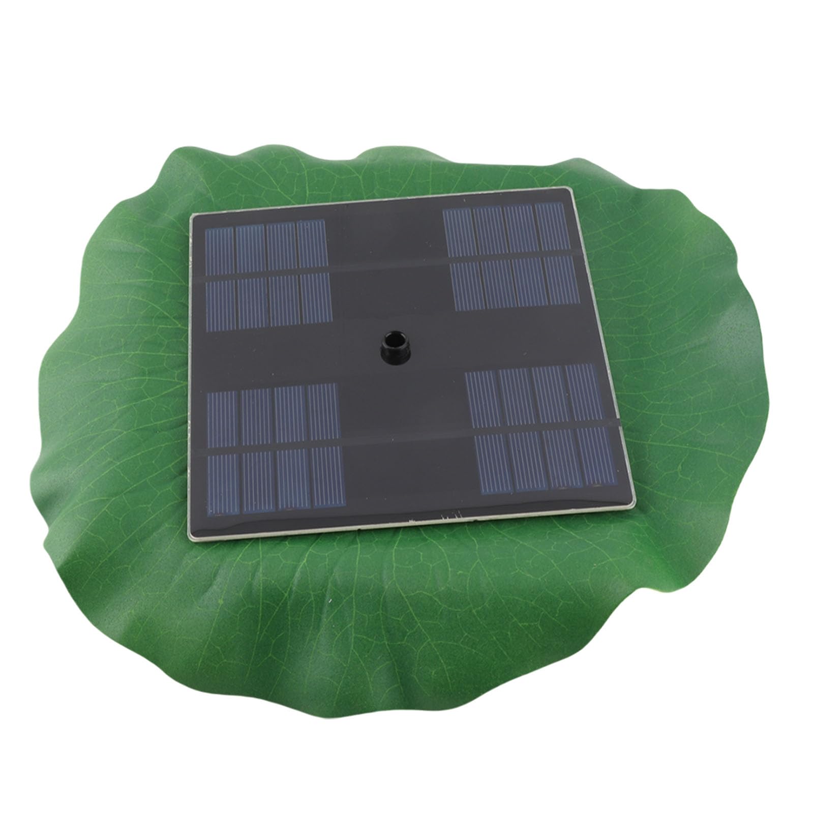 Bomba de fuente solar de 1,6 W Hidyliu con motor sin escobillas que alarga la vida de su estanque