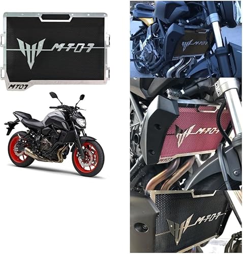 Miniatura 5 de Radiator Grille Guard For Ya&maha MT-07 MT07 FZ07 2014-2022 2021 2020 Motorcycle Accessories Radiator Guard Protector Grille Grill Protective Cover