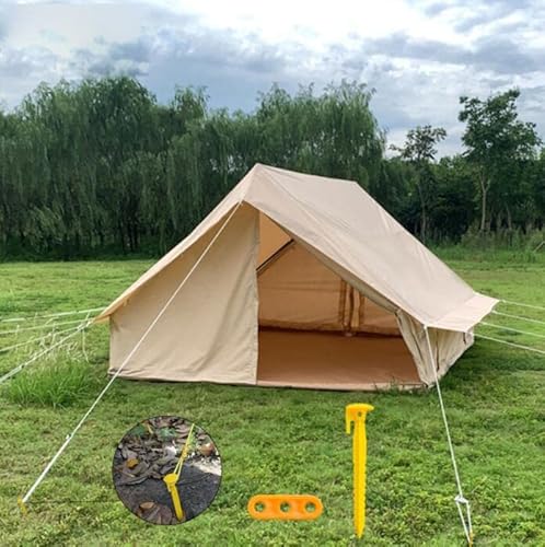 9 Inch Plastic Tent Stakes For Sand,Heavy Duty Tent Stakes For Beach Tent,For Canopy Tent With Wind Rope Buckle & Pouch,Ultimate Ground Stakes,Durable Tent Pegs For Outdoor & Garden Lawn-8Pack #TOP4