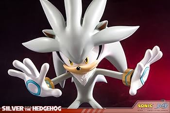 Amazon | 最初4 Figures SonicシルバーThe Hedgehog Polystone