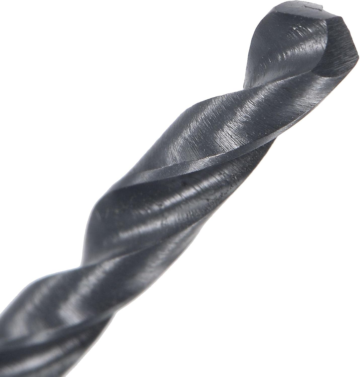 sourcing map High Speed Steel Lengthen Straight Shank Twist Drill Bit Fully Ground Black Oxide 3.5mm Drill Diameter 112mm Total Length 65mm Drill Bit Length 2 Pcs - Image 5