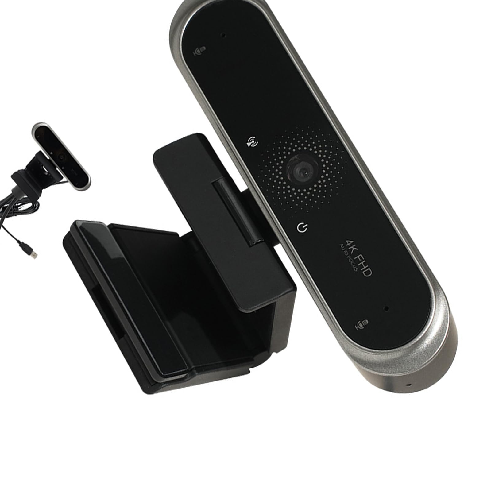 Ekoama Clear Webcam With Fast Focus And Built In Mic For Smooth Video Calls And Online Meetings