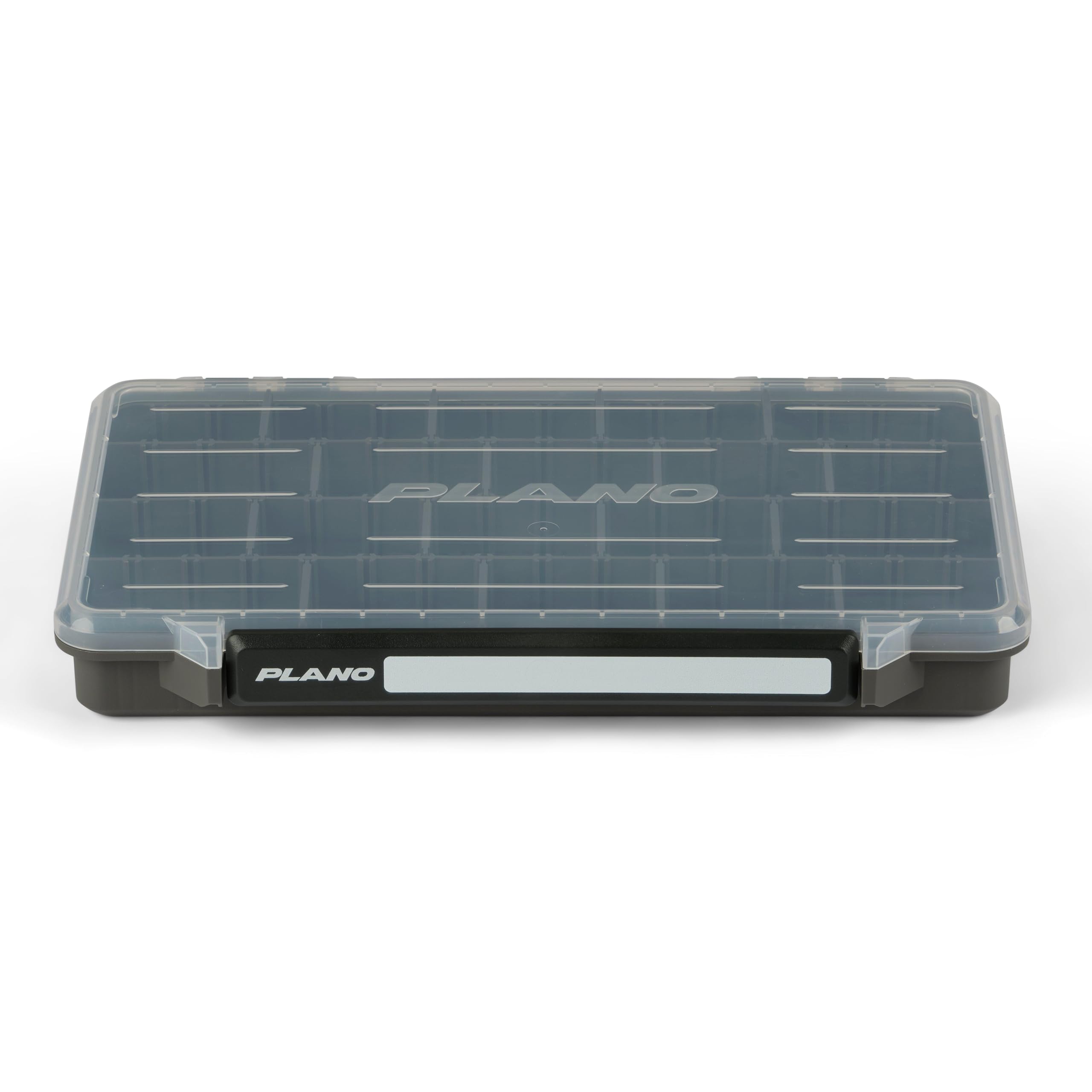 Plano StowAway 3700 Stow Tackle Box, with Corrosion-Preventive Rustricor, Single Latch Design, Transparent DuraView Lid, Stackable Storage for Fishing Bait, Lures and Gear
