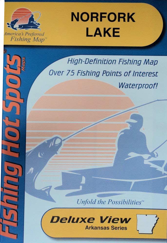Norfork Fishing Map
