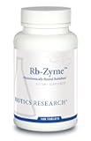Biotics Research Rb Zyme Whole Food Rubidium Source, Ultra Trace Mineral, Glandular Health. 100 Tablets