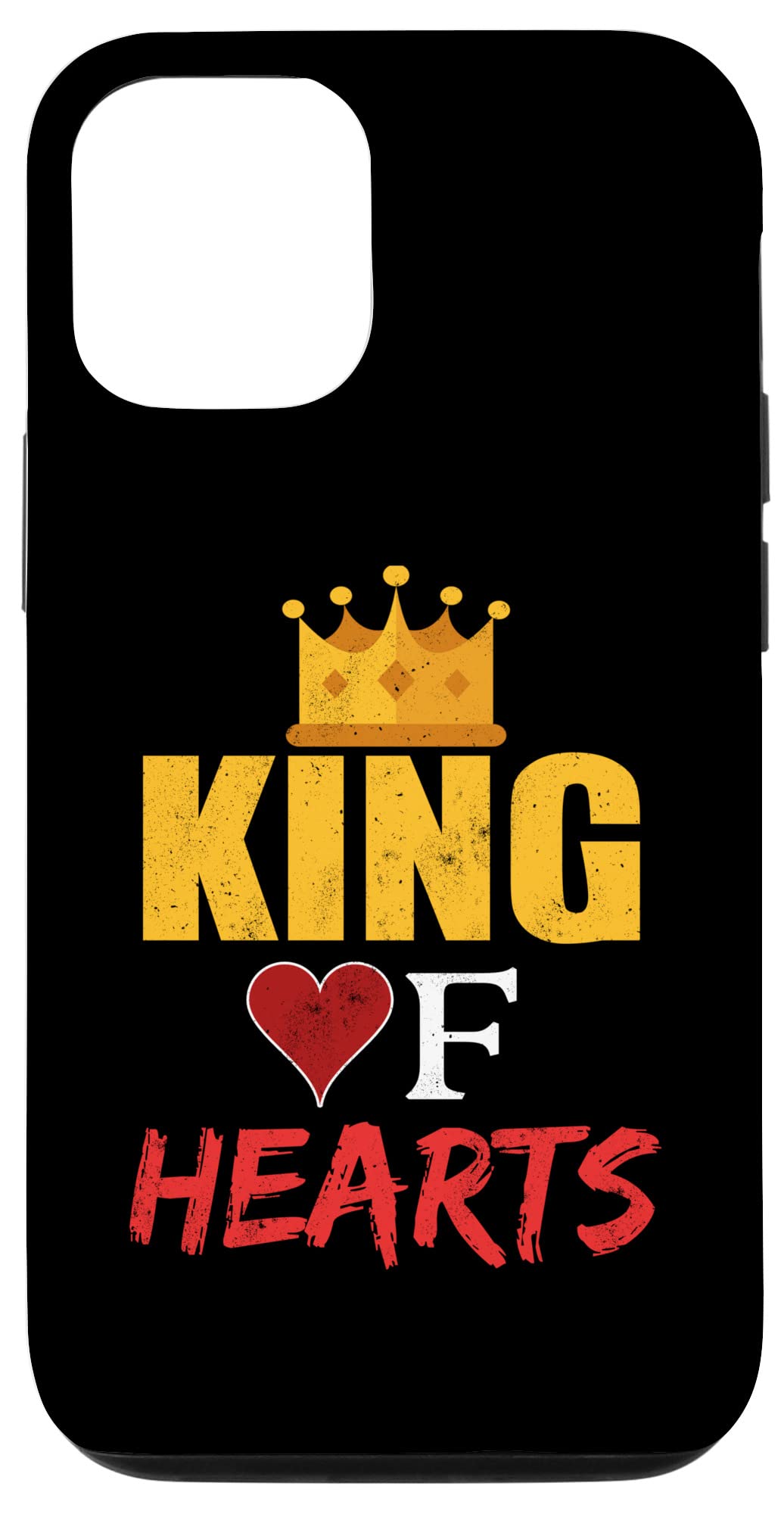 King of Hearts - Motivational messages Case for iPhone 14 Pro