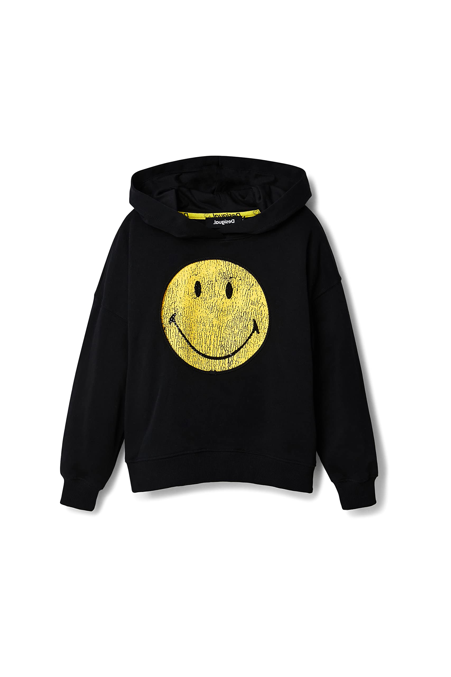 Desigual Boy's Veleta 2000 Black Sweater, S