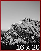 Vista 295 de Frame It Easy Marco de metal rojo de 24 x 36 pulgadas (Hanover)