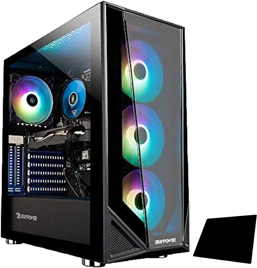 Amazon.com: iBUYPOWER MR Trace 4 Gaming Desktop PC, AMD Ryzen 5 3600 ...