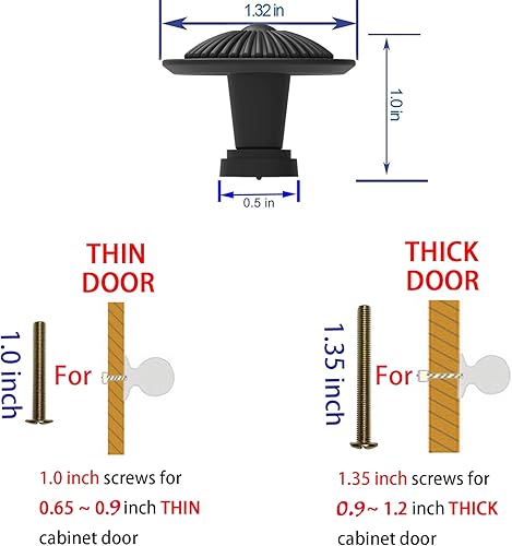 Miniatura 4 de Tiradores redondos para gabinetes de cocina, cajones de cómodas y muebles modernos, con diseño floral victoriano