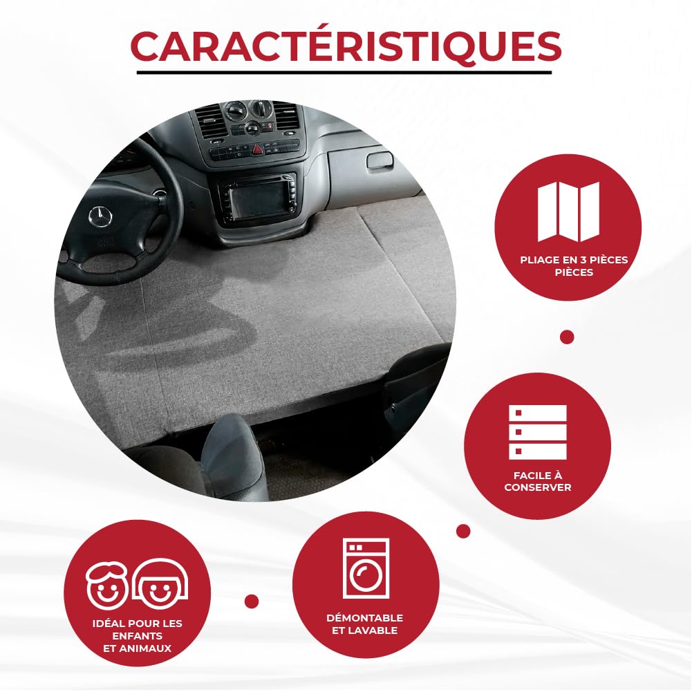 Lit avant pour Mercedes Vito W447 automatique (2014-2025)