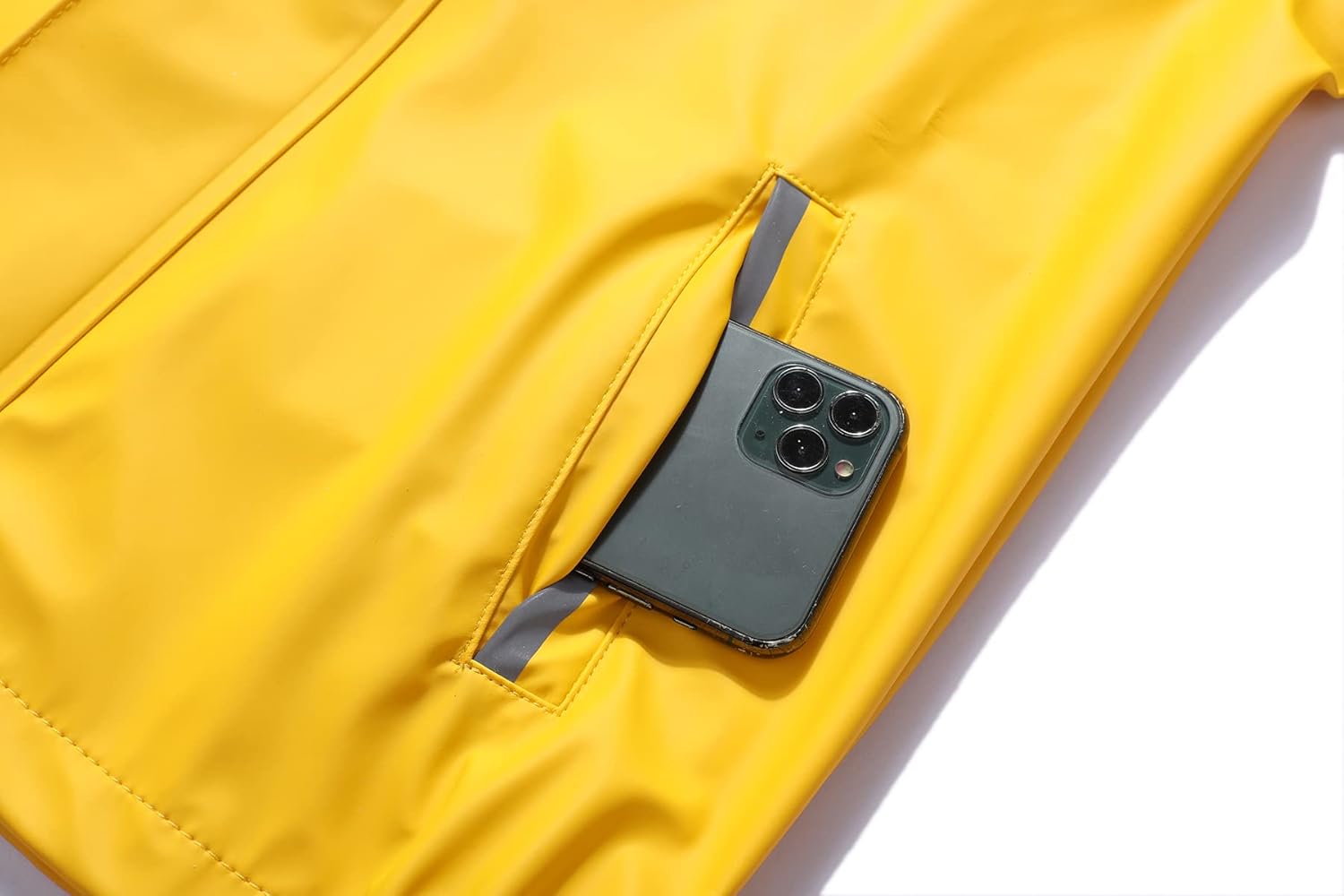 BenBoy Kids Raincoat Lightweight Rain Jacket Hooded Outdoor Waterproof Windbreaker for Boys Girls - Image 2