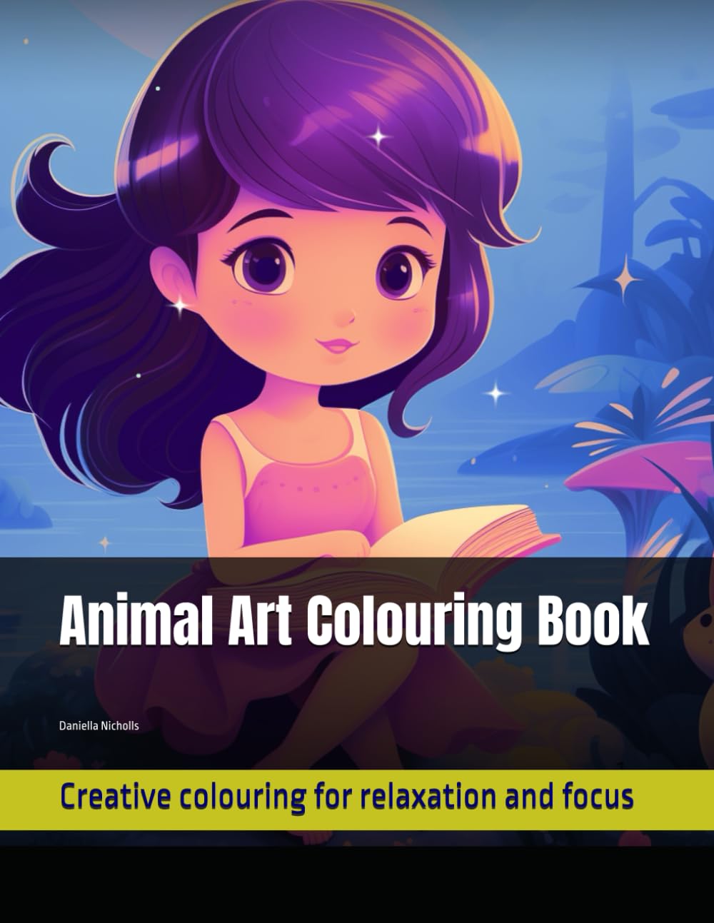 Colouring Animal Book: Creative colouring for relaxation and focus.