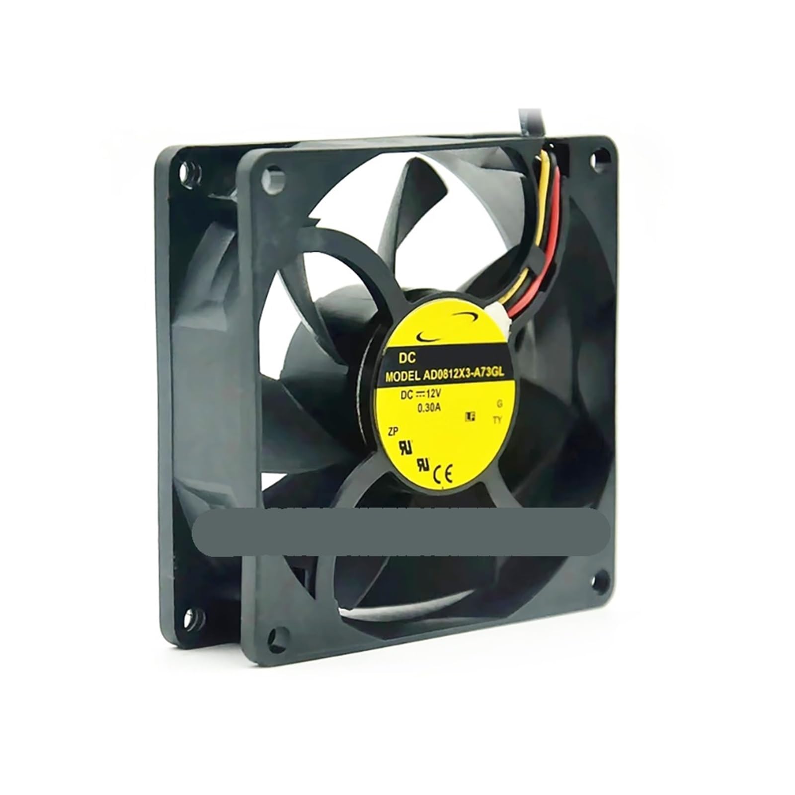YLPWKMVZ Inverter control AD0812XB-A73GL 12VDC 0.55A 3wire 80 * 80 * 25mm Cabinet Cooling Fan