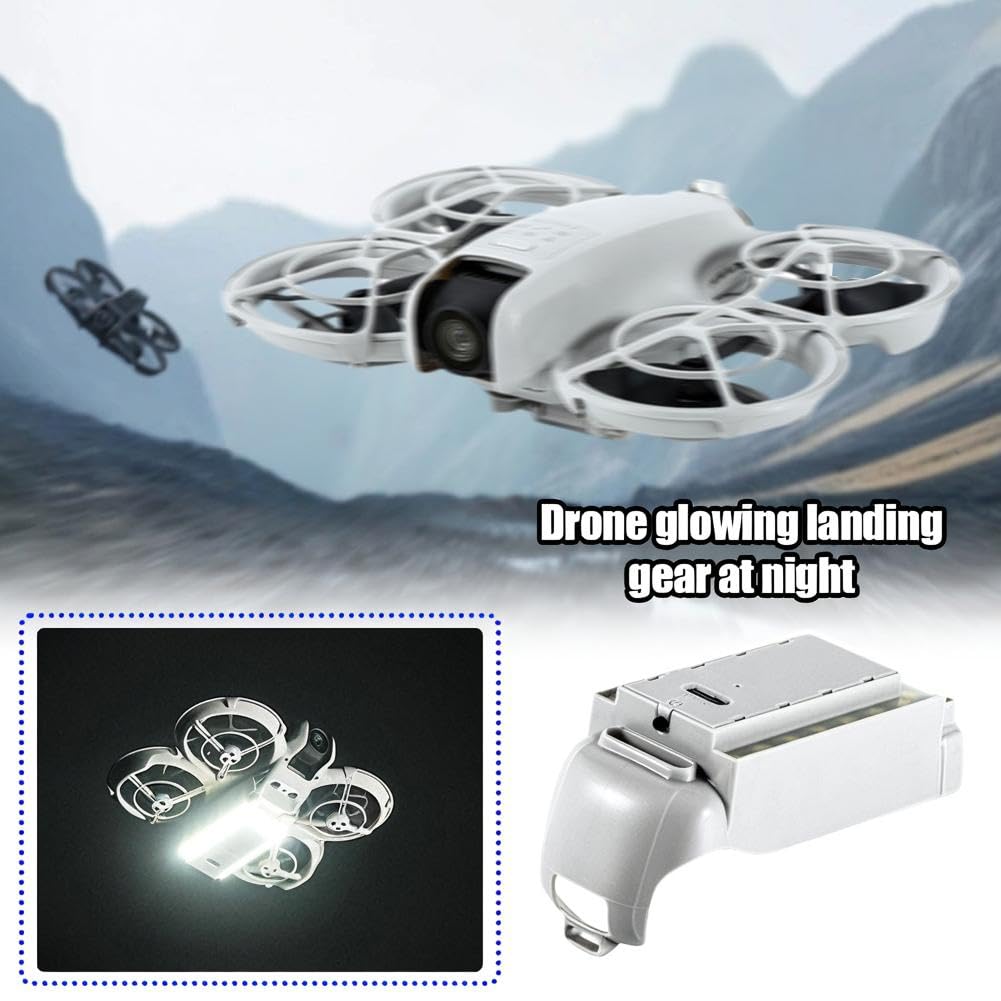 DJI NEO LED Drone Night Luminous Light Statyw Akcesoria Szperacz Nocny Lot Światło Reflektor do DJI NEO Akcesoria, Nocne Wypełnienie Stroboskopowe Światło z Uchwytem Montażowym Antykolizyjny do DJI