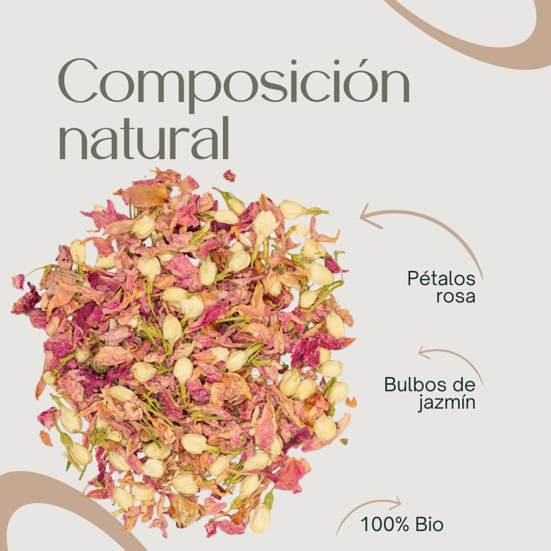 Burgundy Bloom - Confeti de Boda | 1L Petalos de Boda | Confeti 100% Biodegradable - Casia Natura