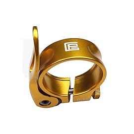 PLATT Bike Seat Post Clamp Aluminium Alloy Bicycle Quick Release Seatpost Collar 28.6mm / 31.8mm /34.9mm