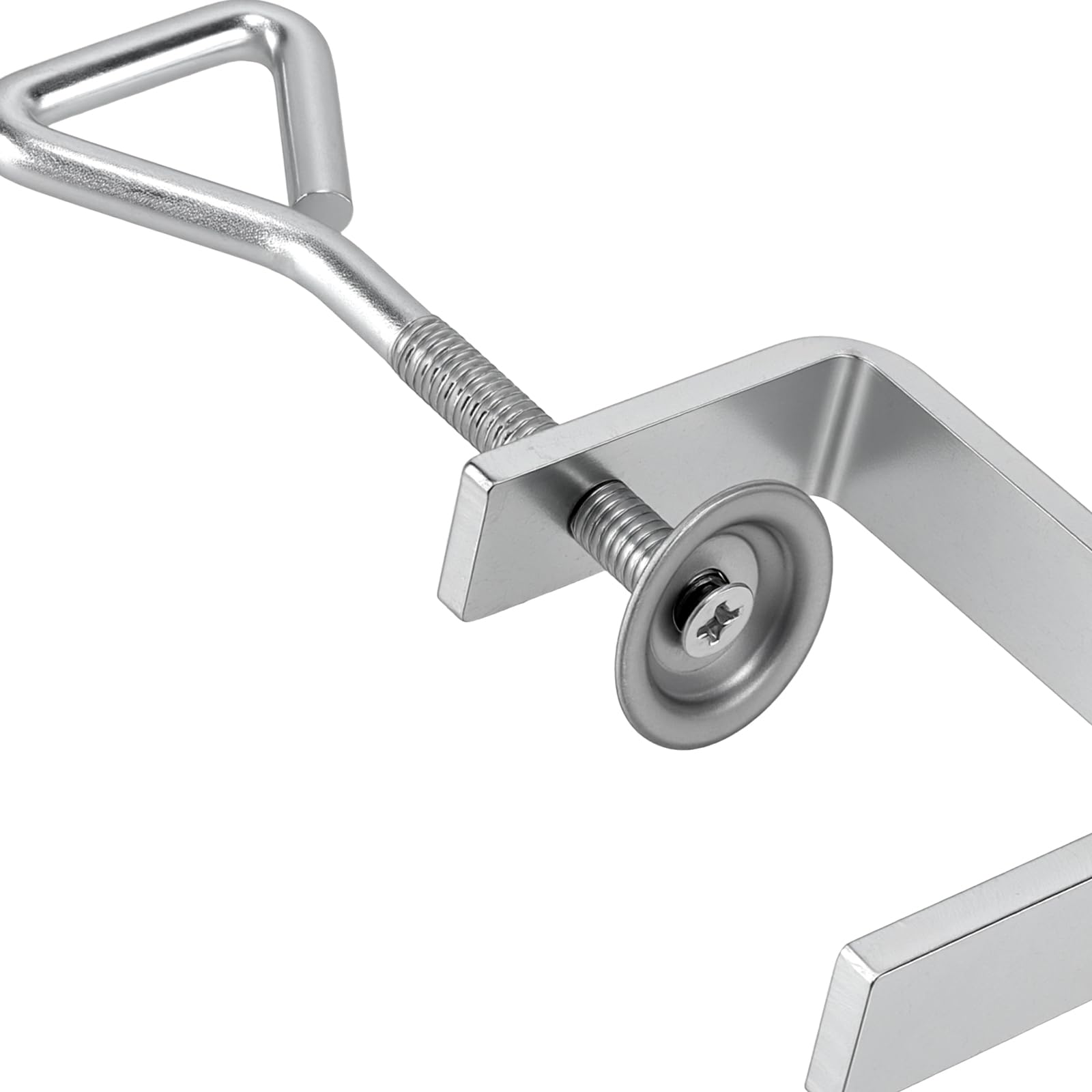 FUNSUEI 8 Abrazaderas C de Acero A3 Galvanizado - Apertura 50 mm x 14 mm Ancho - para Carpintería, Soldadura y Banco de Trabajo